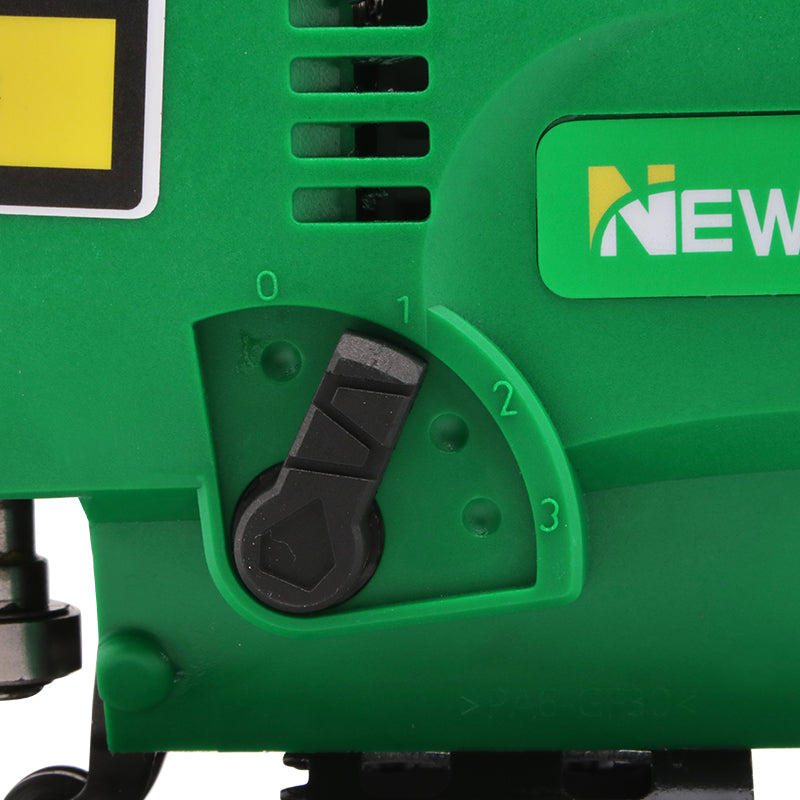NEWBEAT 550W Jigsaw for Wood & Metal, Variable Speed Electric Jig Saw (0-3000 SPM), 80mm Wood / 55mm Iron Cutting, Power Tool Kit with Blades & Accessories