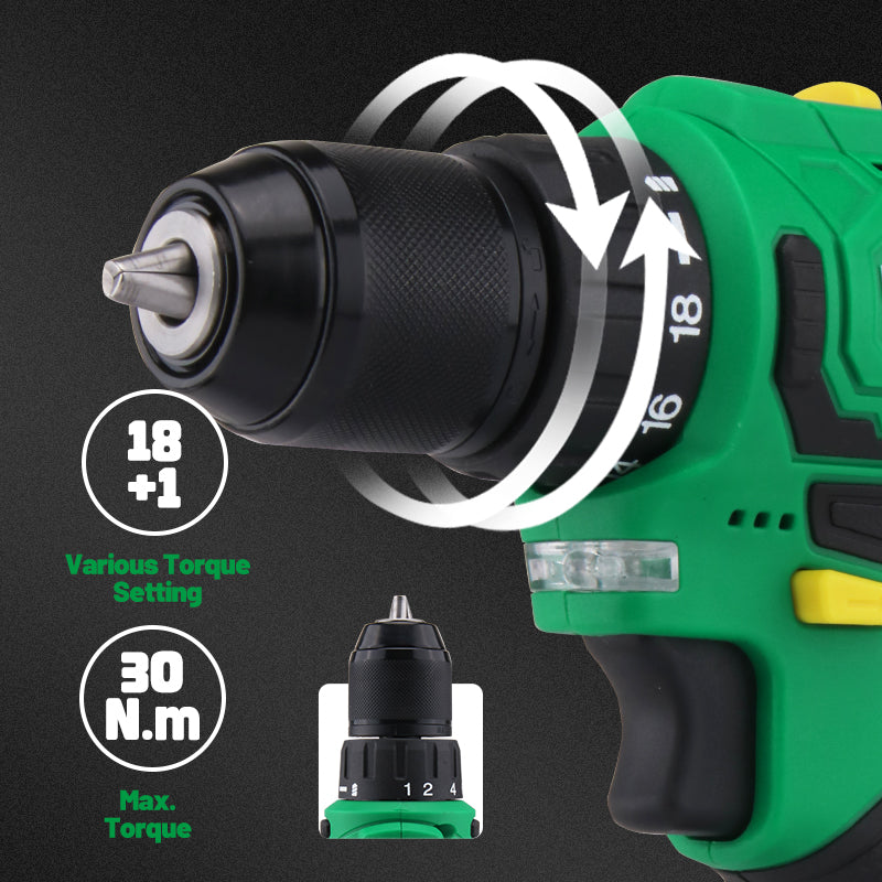 NewBeat 12V 35N.m 3/8in Cordless Drill Certified Refurbished